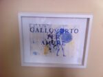 Gallo morto per amore Bibos Place Todi 1 Chiccera all’inaugurazione della nuova project room della galleria Bibo’s Place, a Todi? Ecco le immagini con la mostra di Giuseppe Gallo