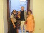 Giuliana Benassi Letizia Maria Paiato Enzo Cucchi Lucia Spadano Teramo celebra Enzo Cucchi, con un progetto nuovo di zecca. Ecco chiccera la sera dell’inaugurazione a L’Arca, per il network Arte in Centro