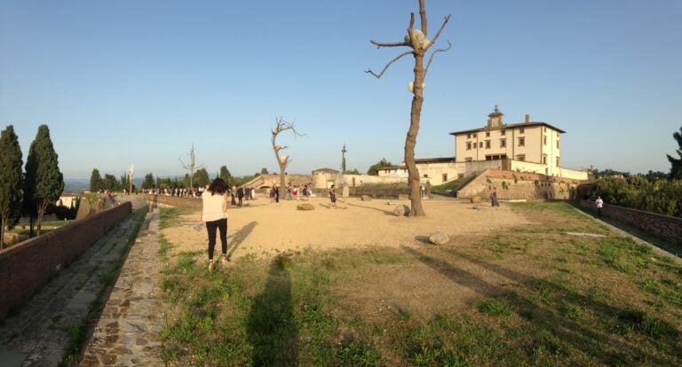 Giuseppe Penone a Forte Belvedere (foto Valentina Grandini)