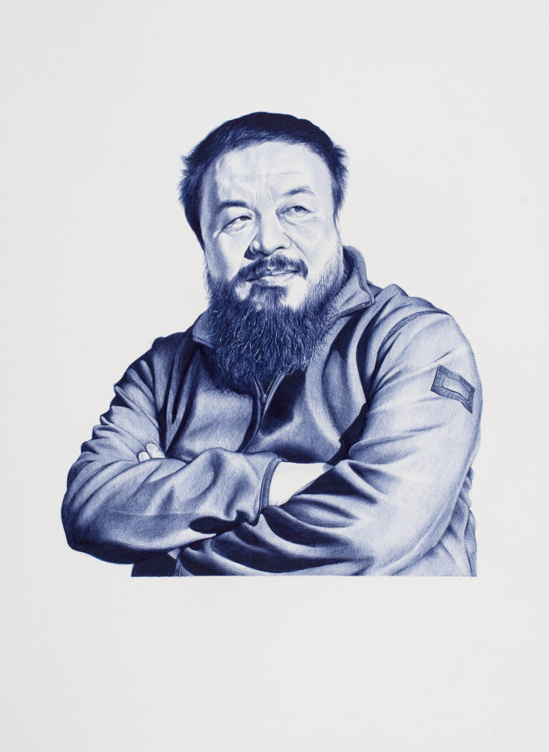 Giuseppe Stampone Bic Data Blue 2013 2014 AiWeiwei La corte dell'arte di Giuseppe Stampone