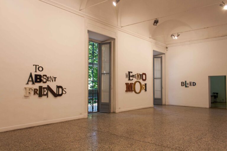 Jack Pierson Galleria Christian Stein Milano 2014 Photo Marta Cambiaghi 5 Jack Pierson in Italia. Con le sue celebri Word Sculptures