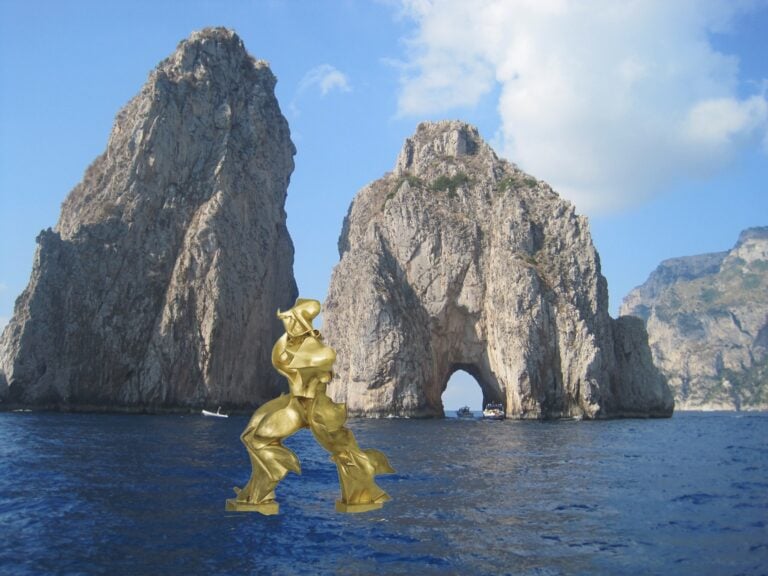 Lorenzo Scotto Di Luzio PROGETTO PER UNA SCULTURA GALLEGGIANTE Artisti e mecenati a Capri. L’isola della Grotta Azzurra torna in auge grazie al progetto culturale Travelogue, raccolto nel volume “La Musa dell’Isola”