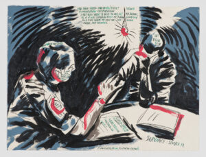 Raymond Pettibon. La matita del punk hardcore in mostra a Berlino