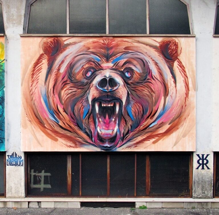 Rems182 PapaBear Torino 2013 800x784 I luoghi del writing e della street art a Torino