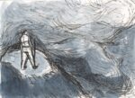 Sandro Chia DISEGNO 2004 Artisti e mecenati a Capri. L’isola della Grotta Azzurra torna in auge grazie al progetto culturale Travelogue, raccolto nel volume “La Musa dell’Isola”
