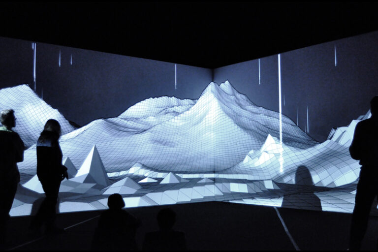 Unopera del collettivo AntiVJ Torna a Milano il Video Sound Art Festival: una settimana al Museo della Scienza e della Tecnologia, tra musica elettronica e videomapping