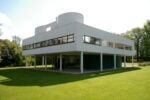 Ville Savoye di Le Corbusier Cinque case iconiche del Novecento, in un cartoon
