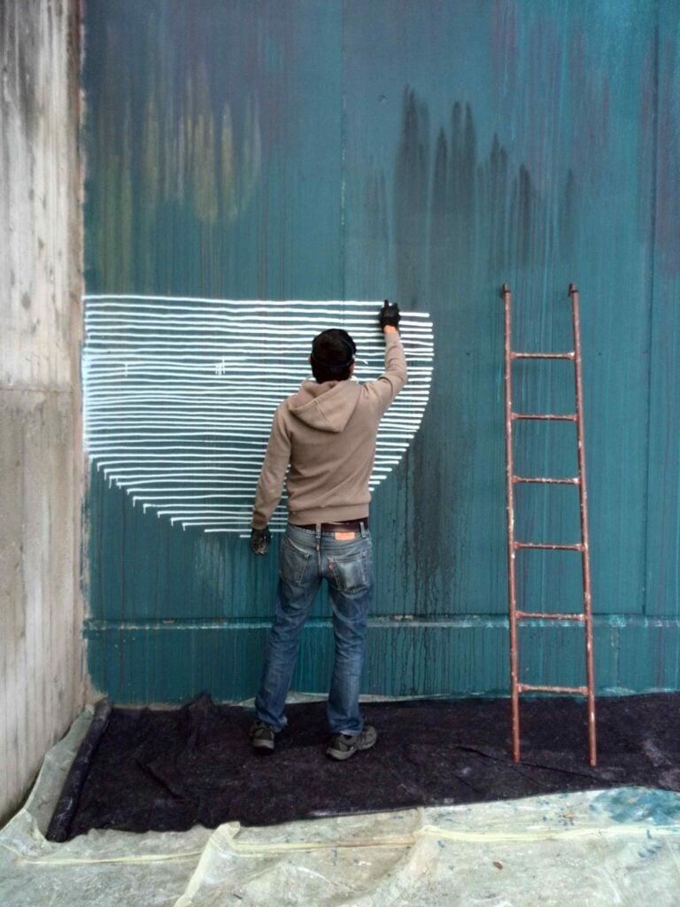 Wall Lettering Corn Tre comuni della Val di Non, sei artisti, un festival. Wall Lettering reinventa i muri di scuole, ospedali, campi sportivi. In collaborazione col Mart