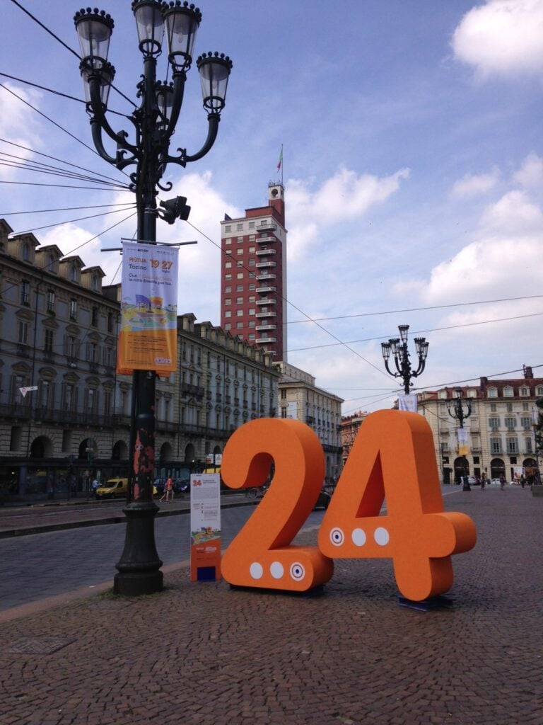 foto 41 e1406305409392 Torino dà i numeri: in occasione del Traffic Festival scoprite i luoghi simbolo della città seguendo le installazioni de Il Gioco del Lotto