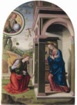 giovanni santi annunciazione Perugino restaurato a Senigallia. Arte per ridare fiducia a una comunità