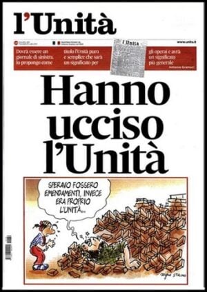 L’Unità stacca la spina. Novant’anni e sentirli tutti: dopo una faticosa trattativa, lo storico quotidiano di sinistra alza bandiera bianca. Lo ricordiamo, tra satira e nostalgia