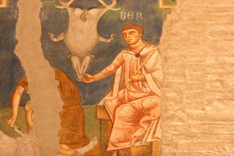 1228145887316 Coronati11 Roma ritrova un tesoro medievale: restituiti al mondo gli affreschi del convento dei Santi Quattro Coronati. Sotto gli sguardi delle monache di clausura  