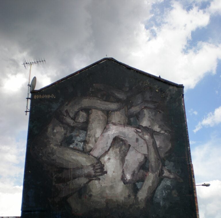 Borondo. Triade Shoreditch, London, 2014