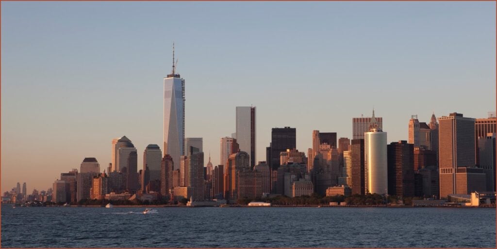Ground Zero. Dove ora sorge la Freedom Tower di David Childs