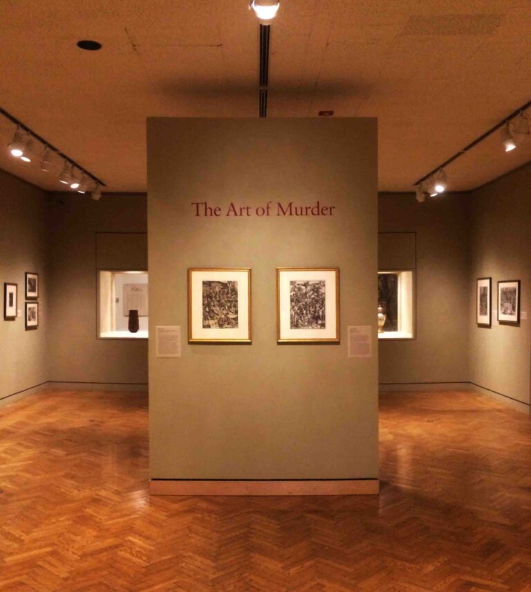 IMG 2784 Paese che vai italiani che trovi: Daniela Trentin cura a Minneapolis una mostra sull’omicidio nell’arte, da Dürer a Warhol. Ecco le immagini