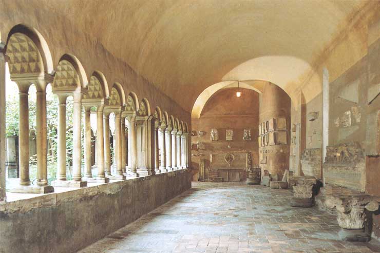 Monastero dei Quattro Coronati il chiostro Roma ritrova un tesoro medievale: restituiti al mondo gli affreschi del convento dei Santi Quattro Coronati. Sotto gli sguardi delle monache di clausura  