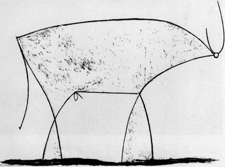 Pablo Picasso El Toro 1945 2 Come spiegare la logica di un iPhone, con l’arte contemporanea. Spunta Picasso tra le aule della Apple University: l’astrazione come filosofia creativa, tra design e tecnologia