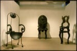 Patrick Vilaire Sculptures objets Mythes du Pouvoir Centre Pompidou Bibliotheque Kandinsky photo Beatrice Hatala Les Magiciens de la Terre 25 anni dopo