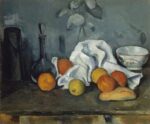 Paul Cézanne Frutta 1879 1880 ca. olio su tela 462 x 553 cm San Pietroburgo Museo Statale Ermitage Un tour all’Hermitage, nel buio di una sala. Il nuovo film-evento di Nexo Digital