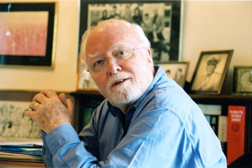 Addio Sir Richard Attenborough