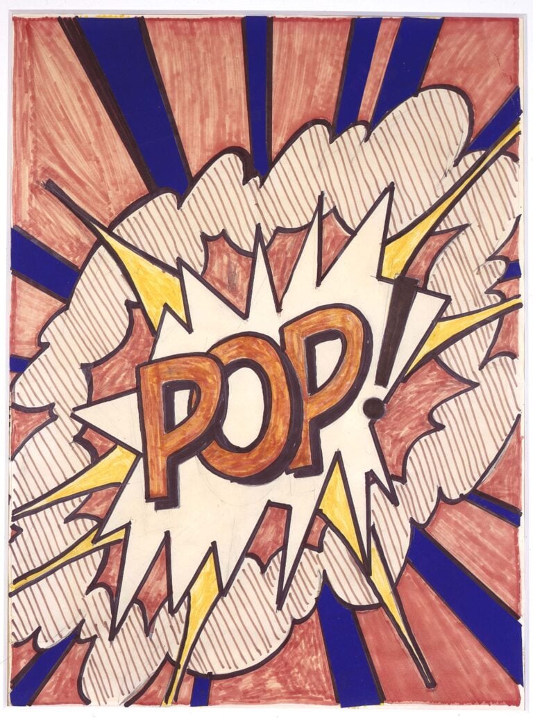 Roy Lichtenstein Newsweek Pop Cover Study 1966 Collection of Marsha and Jeffrey Perelman © Estate of Roy Lichtenstein SIAE 2014 GAM di Torino. Le mostre della stagione 2014/2015