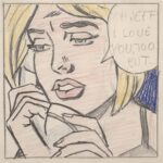 Roy Lichtenstein, Oh, Jeff...I Love You, Too...But... (Study), 1964, Private Collection © Estate of Roy Lichtenstein : SIAE 2014