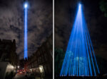 Ryoji Ikeda Spectra Londra 2014 Quella colonna di suono e luce che fende i cieli di Londra. Ryoji Ikeda per Artangel: un’installazione in memoria dei cent’anni dalla Grande Guerra