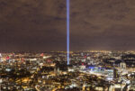 Ryoji Ikeda Spectra Londra 2014 6 Quella colonna di suono e luce che fende i cieli di Londra. Ryoji Ikeda per Artangel: un’installazione in memoria dei cent’anni dalla Grande Guerra