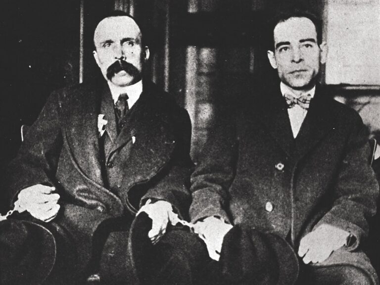 Sacco e Vanzetti Sacco e Vanzetti, ottantasette anni dopo. In memoria dei due anarchici italiani