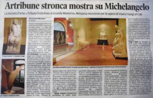 Michelangelo a Carrara. Monta la polemica per la “stroncatura” di Artribune