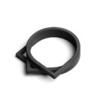 anello geometrie by Charlotte Juillard Tutti pazzi per la stampa 3D. E per i gioielli .bijouets. Inclusi il Muse di Trento e la Tate Modern di Londra