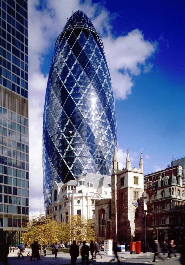 30 St Mary Axe Londra caput design (e architettura)