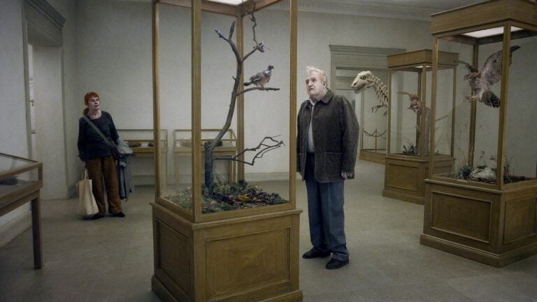 A Pigeon Sat on a Branch Reflecting on Existence Venezia Updates: tutti i premi, al termine della 71°edizione. Leone d'oro allo svedese Roy Andersson, l'argento va ad Andrei Konchalovsky