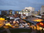 Andreco by John Rodger Andreco, un murales per Stavanger. Una roccia volante dedicata alla città. Trasferta norvegese per l’artista romano, tra i protagonisti del festival Nuart