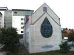 Andreco wall side L Andreco, un murales per Stavanger. Una roccia volante dedicata alla città. Trasferta norvegese per l’artista romano, tra i protagonisti del festival Nuart