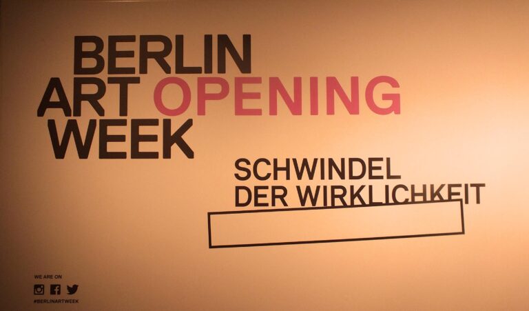 Berlin Art Week 7 Vernissage © Silvia Neri Tutte le immagini del vernissage della Berlin Art Week. Abramovic, Eliasson, Nauman, Paik, Pistoletto: è la vertigine della realtà secondo l’Akademie der Kϋnste