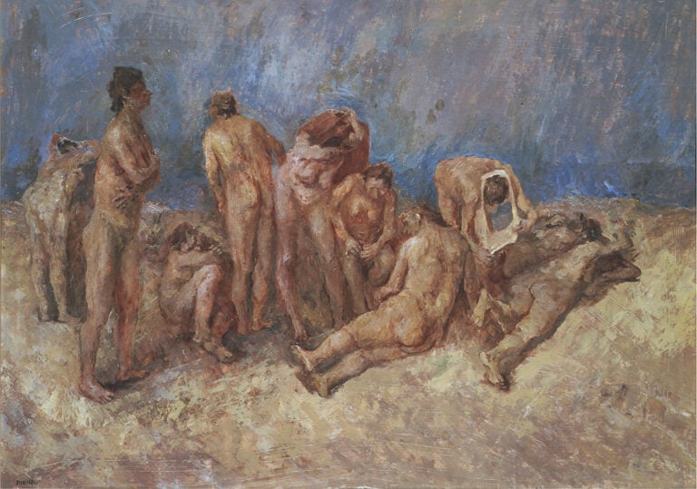 Fausto Pirandello La spiaggia 1940 La Sicilia secondo Vittorio Sgarbi