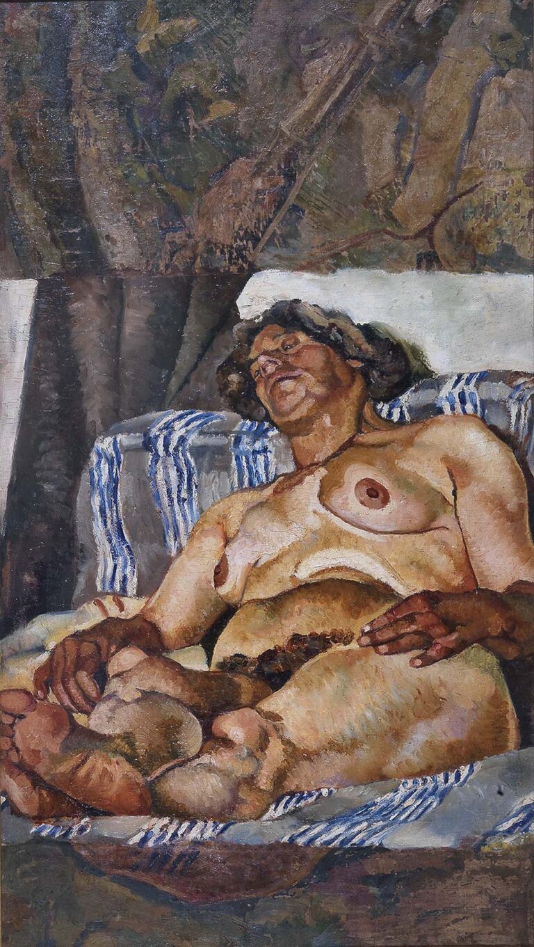 Fausto Pirandello Nudo in prospettiva 1923 La Sicilia secondo Vittorio Sgarbi