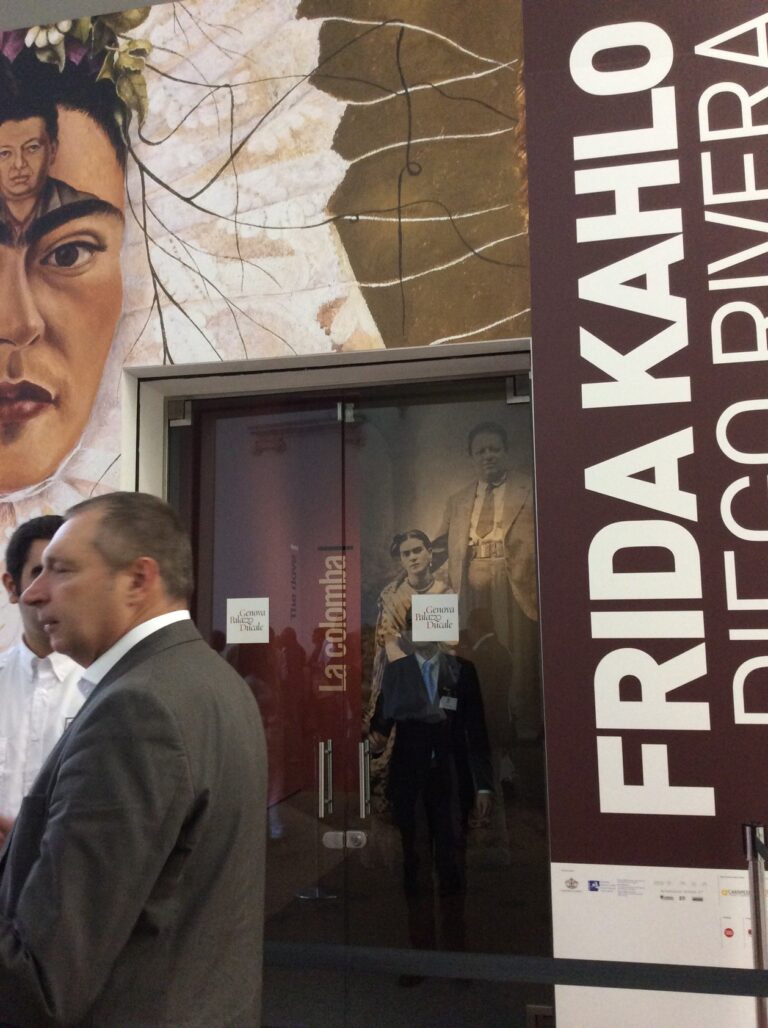 Frida Kahlo e Diego Rivera Palazzo Ducale Genova foto Maura Banfo 18 Immagini in anteprima dalla preview di Frida Kahlo e Diego Rivera a Genova. E alla mostra a Palazzo Ducale spuntano due curatori doc…