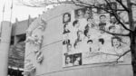 Il murale originale nel 1964 foto Andy Warhol Museum La madre di tutte le censure? Una mostra all’Andy Warhol Museum di Pittsburgh celebra la grande “cancellazione” dalla facciata della World’s Fair di New York