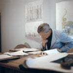 Louis Kahn at his office c. 1960 © Architectural Archives of the University of Pennsylvania Philadelphia Louis Kahn: Il potere dell’architettura