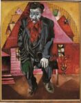 Marc Chagall L’ebreo in rosa. 1915. San Pietroburgo Museo di Stato Russo © Chagall ® by SIAE 2014 Marc Chagall a Milano. L’epopea pittorica del Novecento