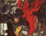 Marc Chagall La caduta dell’angelo 1923 33 47. Basilea Kunstmuseum Marc Chagall a Milano. L’epopea pittorica del Novecento