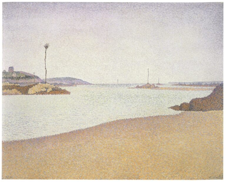 Paul Signac – Saint Briac Les balises 1890 Museo Cantonale e Museo d’Arte. Le mostre della stagione 2014/2015