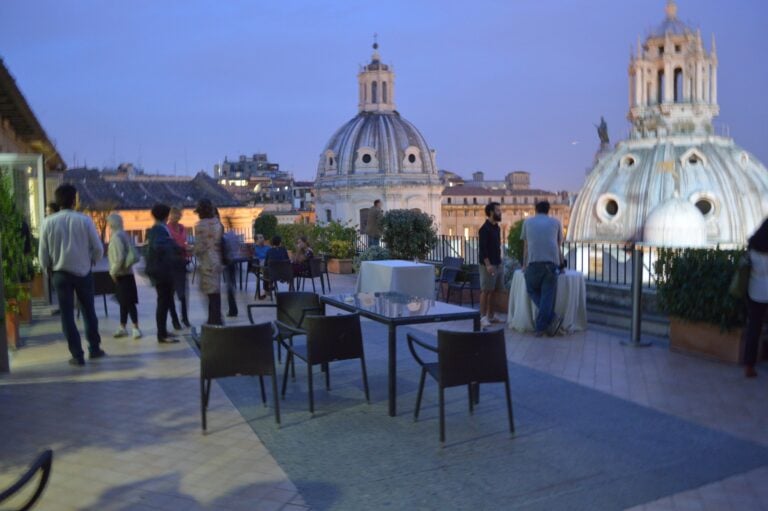 Presentazione del volume Terrazza Roma 11 La Quadriennale di Roma su carta. Ecco chiccera alla presentazione di “Terrazza”, atlante della giovane arte in Italia realizzato assieme all’Associazione Civita