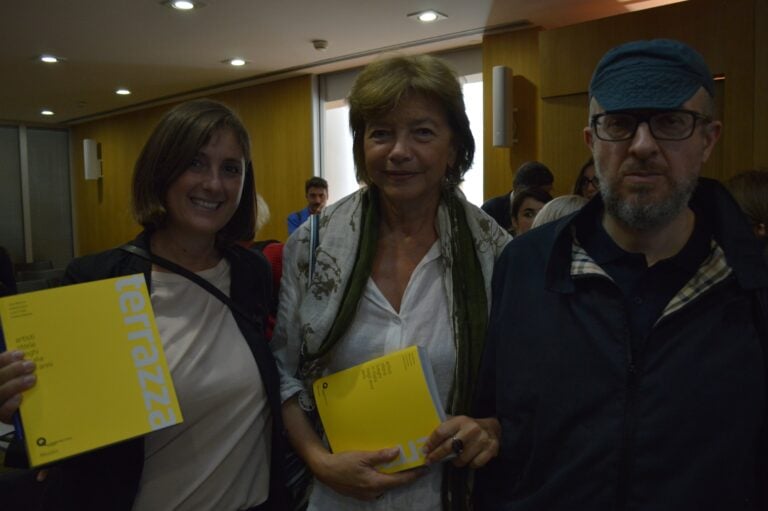 Presentazione del volume Terrazza Roma 18 La Quadriennale di Roma su carta. Ecco chiccera alla presentazione di “Terrazza”, atlante della giovane arte in Italia realizzato assieme all’Associazione Civita