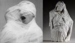 Robert Mapplethorpe White Gauze 1984 – Auguste Rodin Torse de l’Âge d’airan drapé vers 1895 plâtre Corpo a corpo fra Rodin e Mapplethorpe. A Parigi