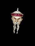 Spilla con maschera orientale – Réja Solomon Finkelstein 1945 Gioielli e Fantasia. Un divertissement (non) di lusso in Laguna