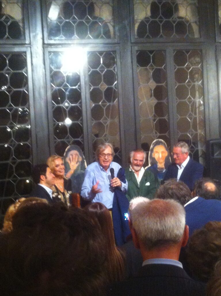 Spoleto Arte incontra Venezia 6 Vittorio Sgarbi ritorna in Laguna per la doppia inaugurazione di Spoleto Arte incontra Venezia, ecco le foto dell'antemprima a Palazzo Falieri e Palazzo Rota-Ivancich