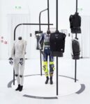 Vedute della mostra “Textile vivant”